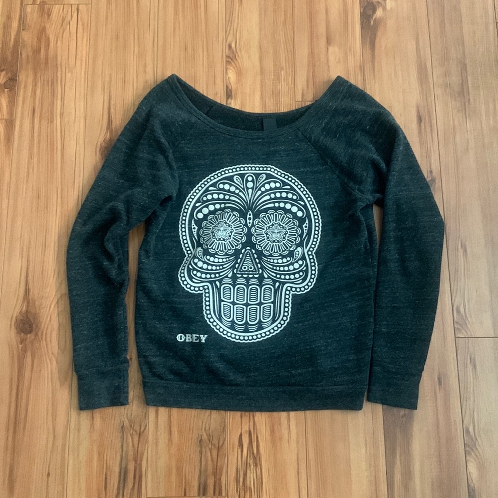 Charcoal grey pullover